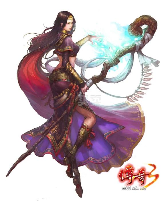 传奇3-账号-[法师34级]