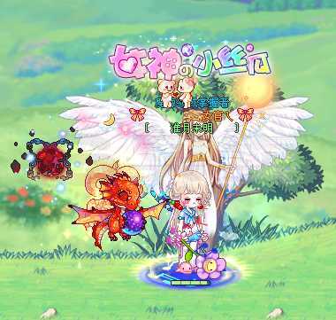 彩虹岛-账号-[元素之灵290级]夜精灵,蝴蝶结