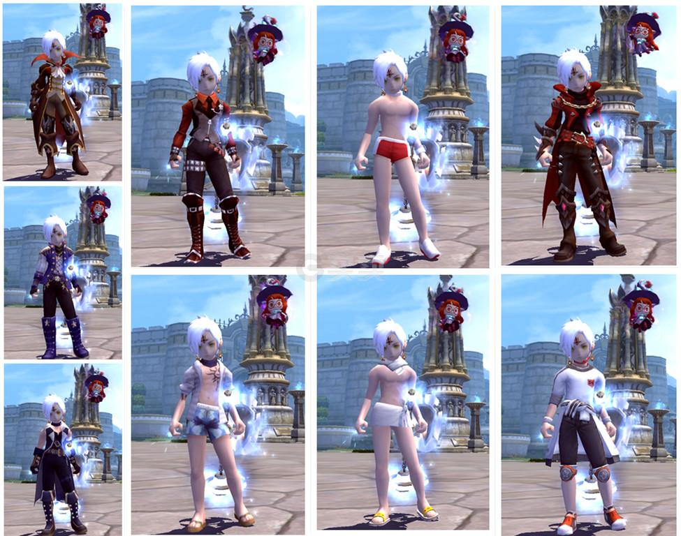 龙之谷-账号-[十字军95]v8灵魂白4l最终满攻473龙玉6套特武全三阶最终